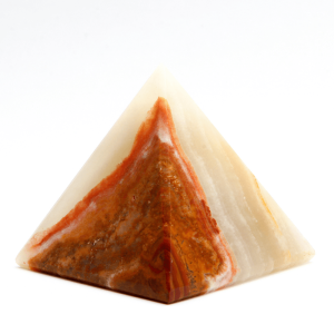 7 Chakra Onyx Pyramid