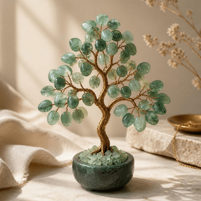 Green Aventurine Crystal Tree