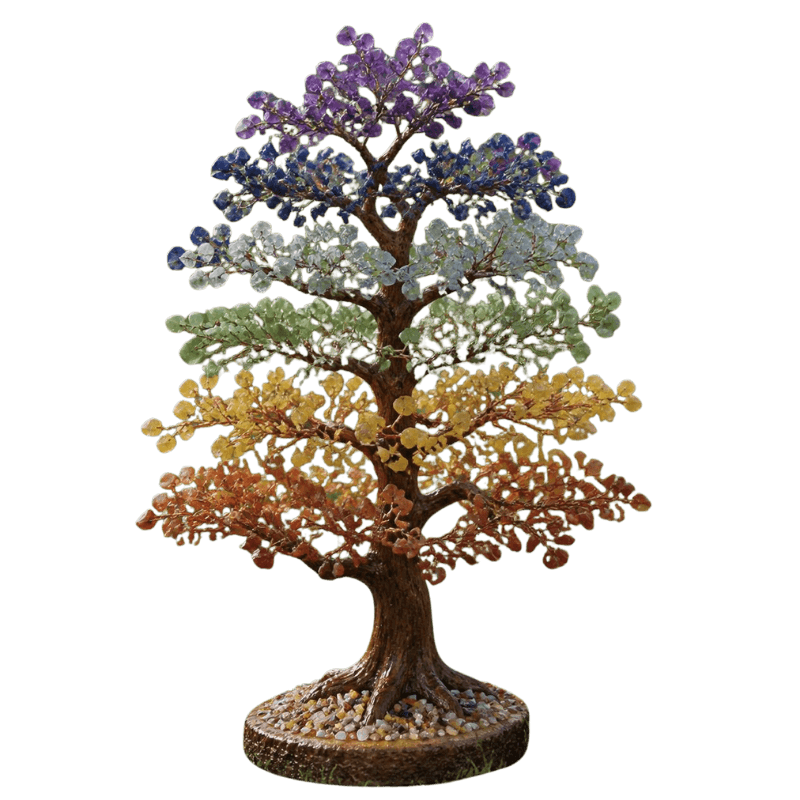 Seven Chakra Crystal Tree – Large